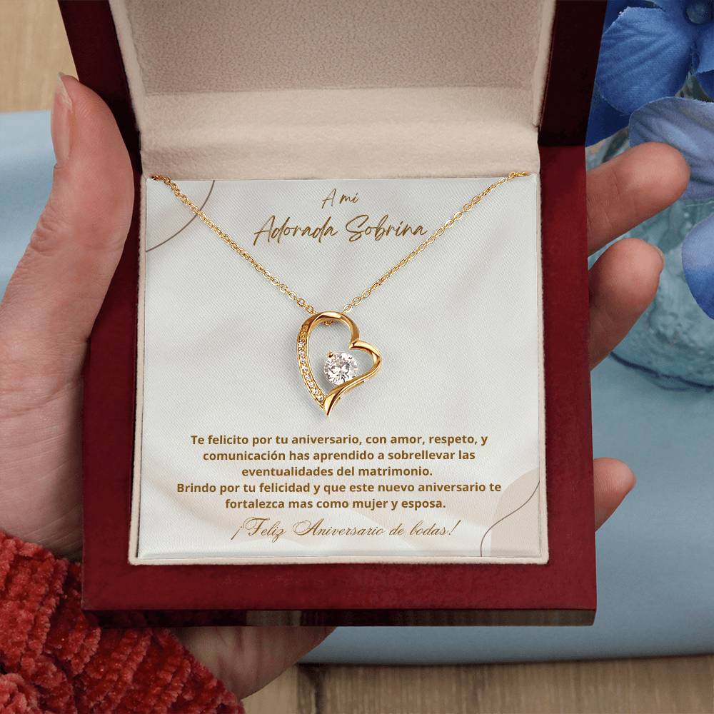 Sobrina - Aniversario - Con amor y respeto - Beige