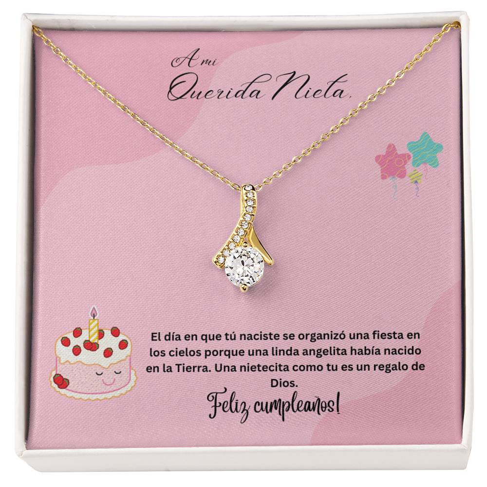 Nieta - Cumpleaños - Una fiesta en los cielos Pink