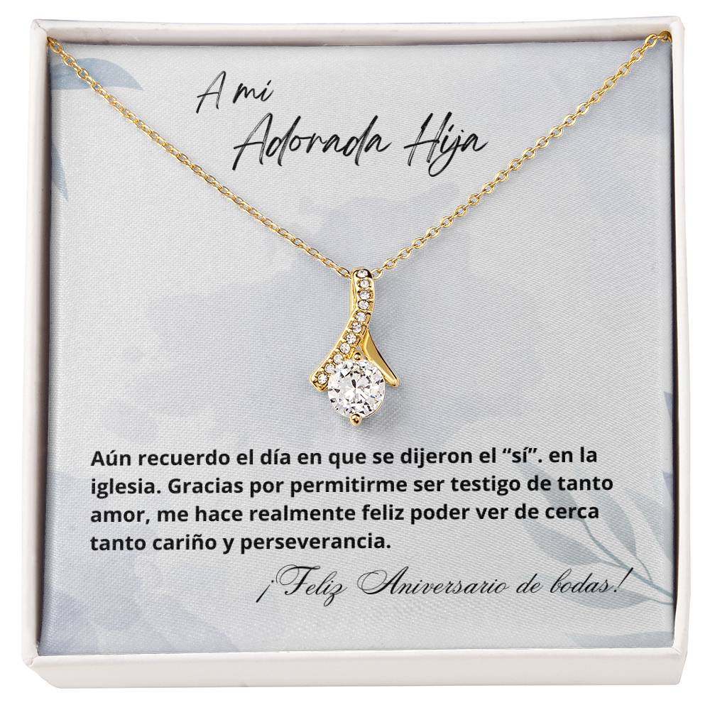 Hija - Aniversario - Testigo de Tanto Amor- Lavender