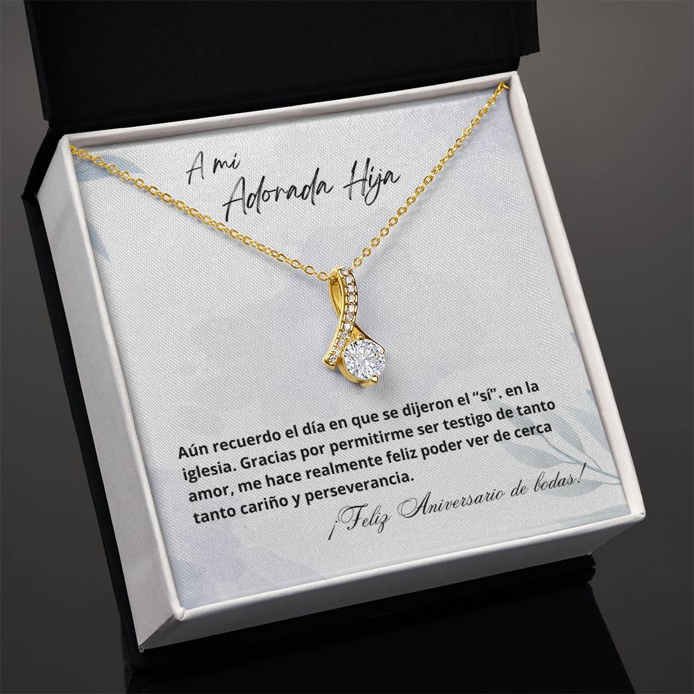 Hija - Aniversario - Testigo de Tanto Amor- Lavender