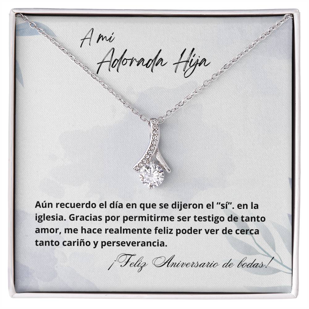 Hija - Aniversario - Testigo de Tanto Amor- Lavender