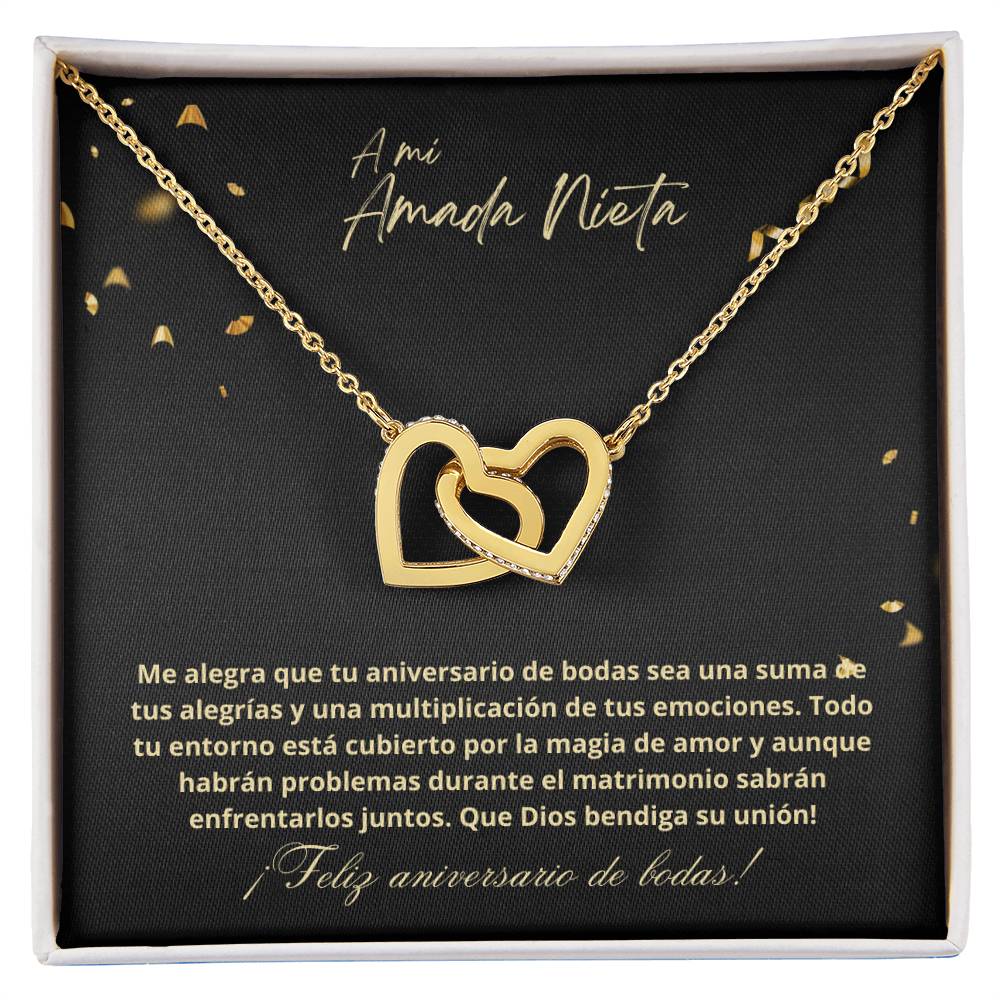Nieta - Aniversario - Dios bendiga su unión- DRK