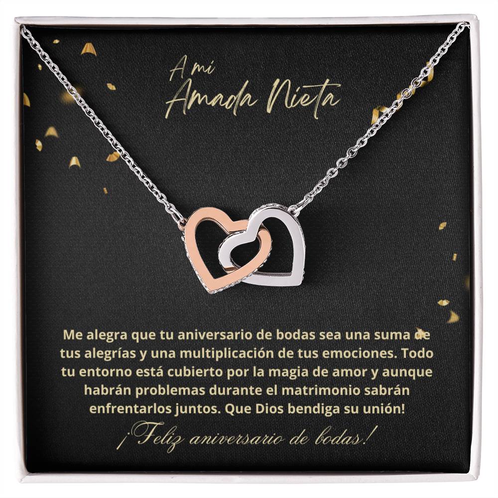Nieta - Aniversario - Dios bendiga su unión- DRK