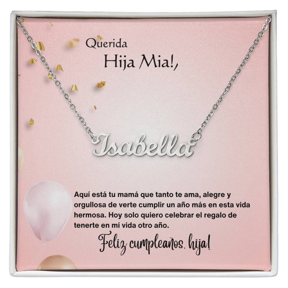 Hija - Cumpleaños - El regalo de tenerte - Peach