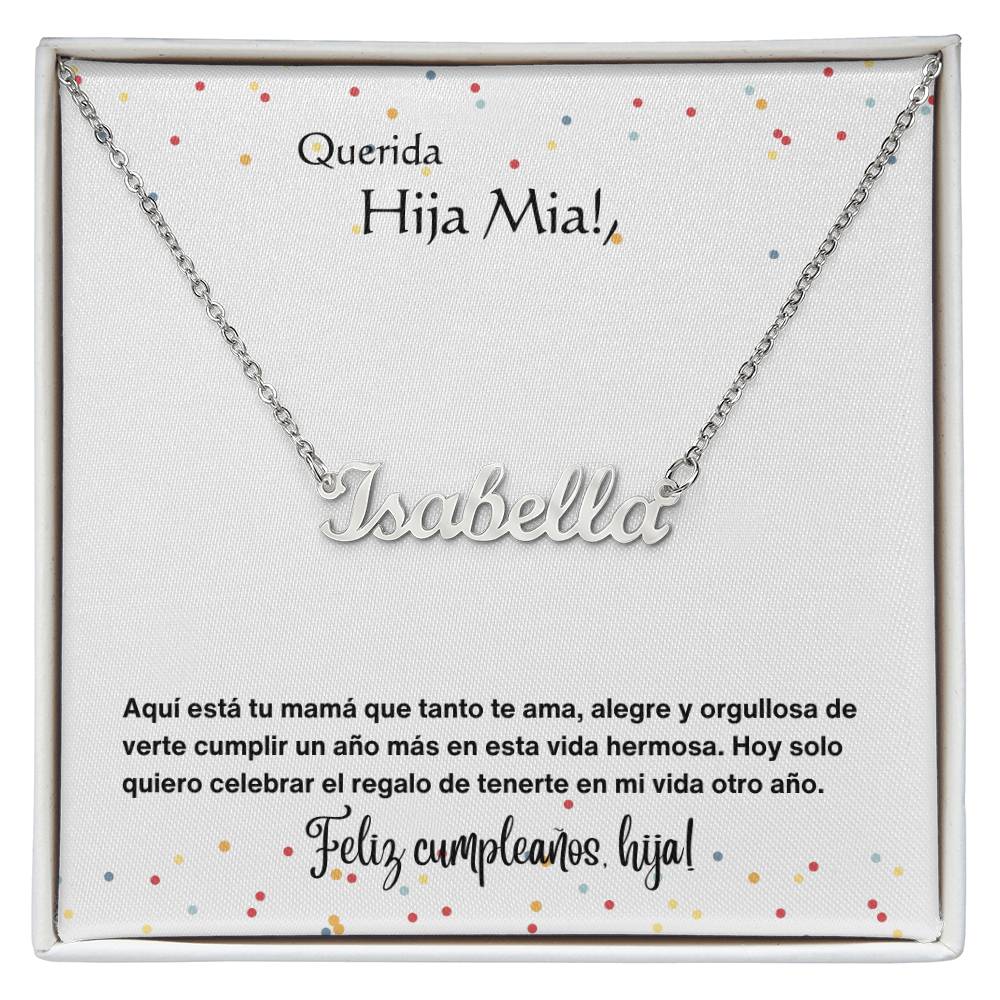 Hija - Cumpleaños - El regalo de tenerte - White