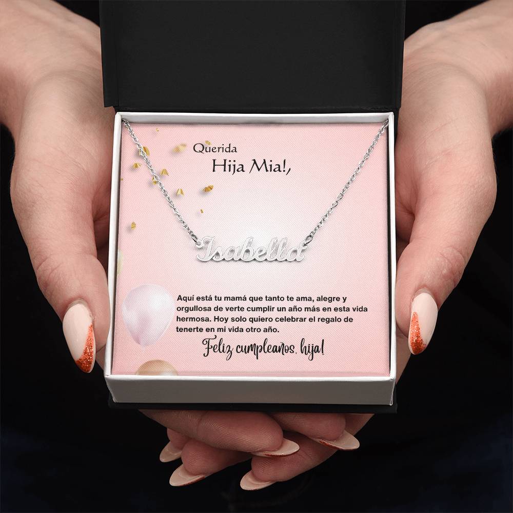 Hija - Cumpleaños - El regalo de tenerte - Peach