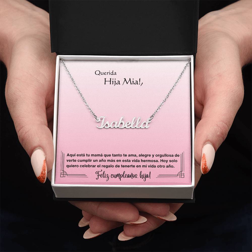 Hija - Cumpleaños - El regalo de tenerte - Pink