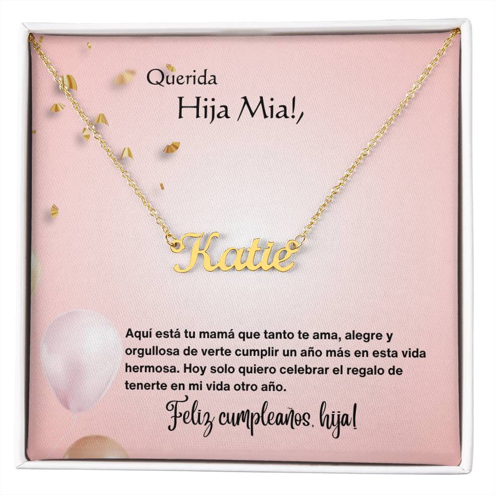 Hija - Cumpleaños - El regalo de tenerte - Peach