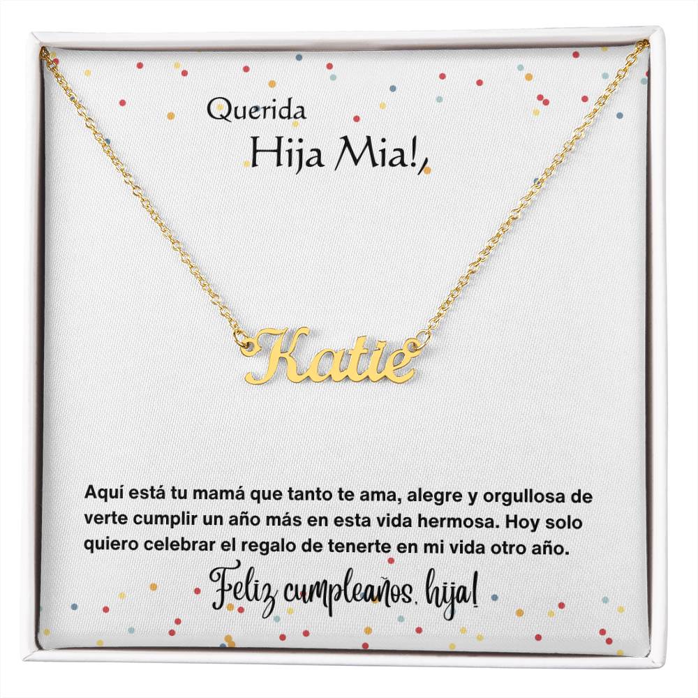 Hija - Cumpleaños - El regalo de tenerte - White
