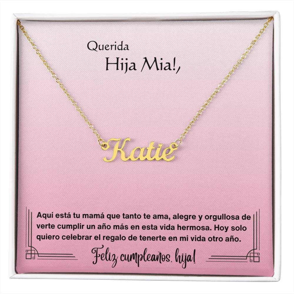 Hija - Cumpleaños - El regalo de tenerte - Pink