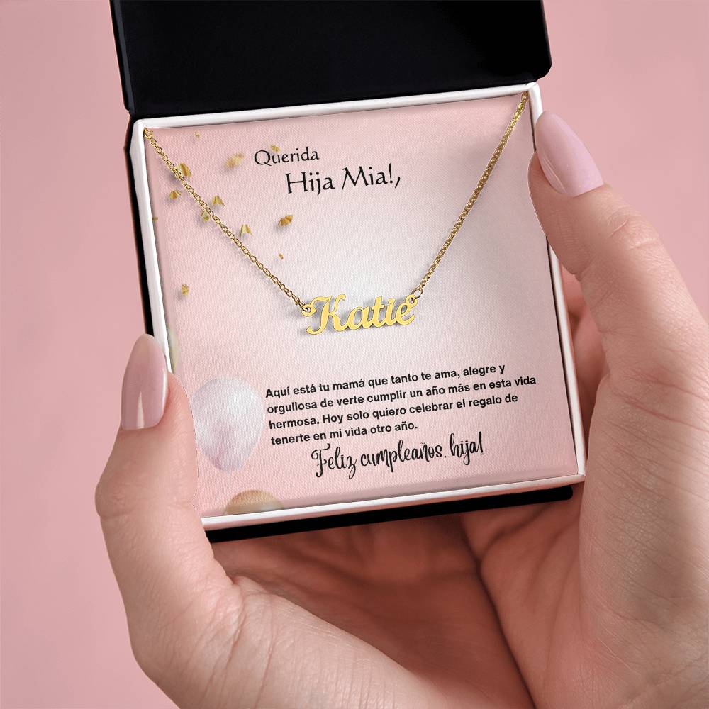 Hija - Cumpleaños - El regalo de tenerte - Peach