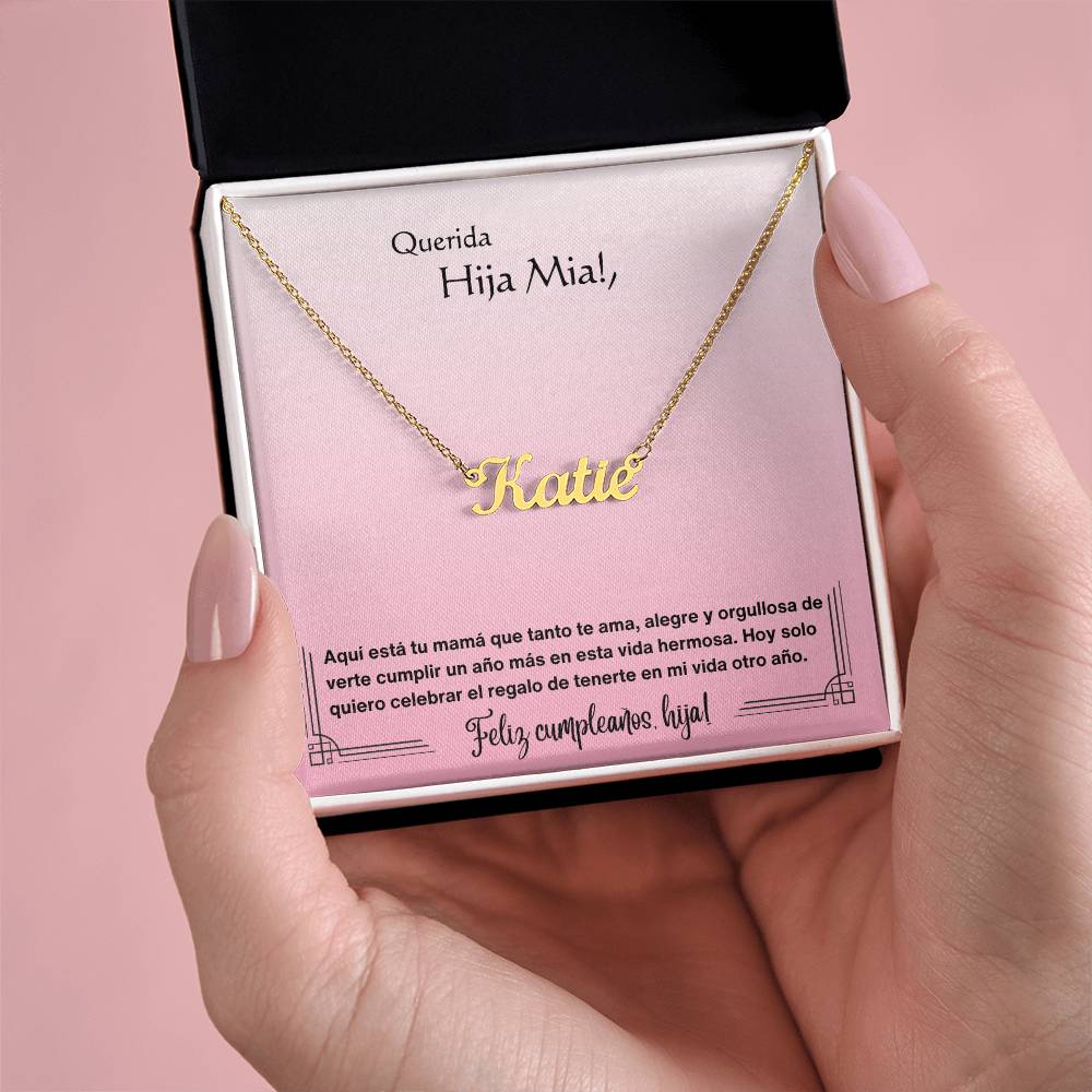 Hija - Cumpleaños - El regalo de tenerte - Pink