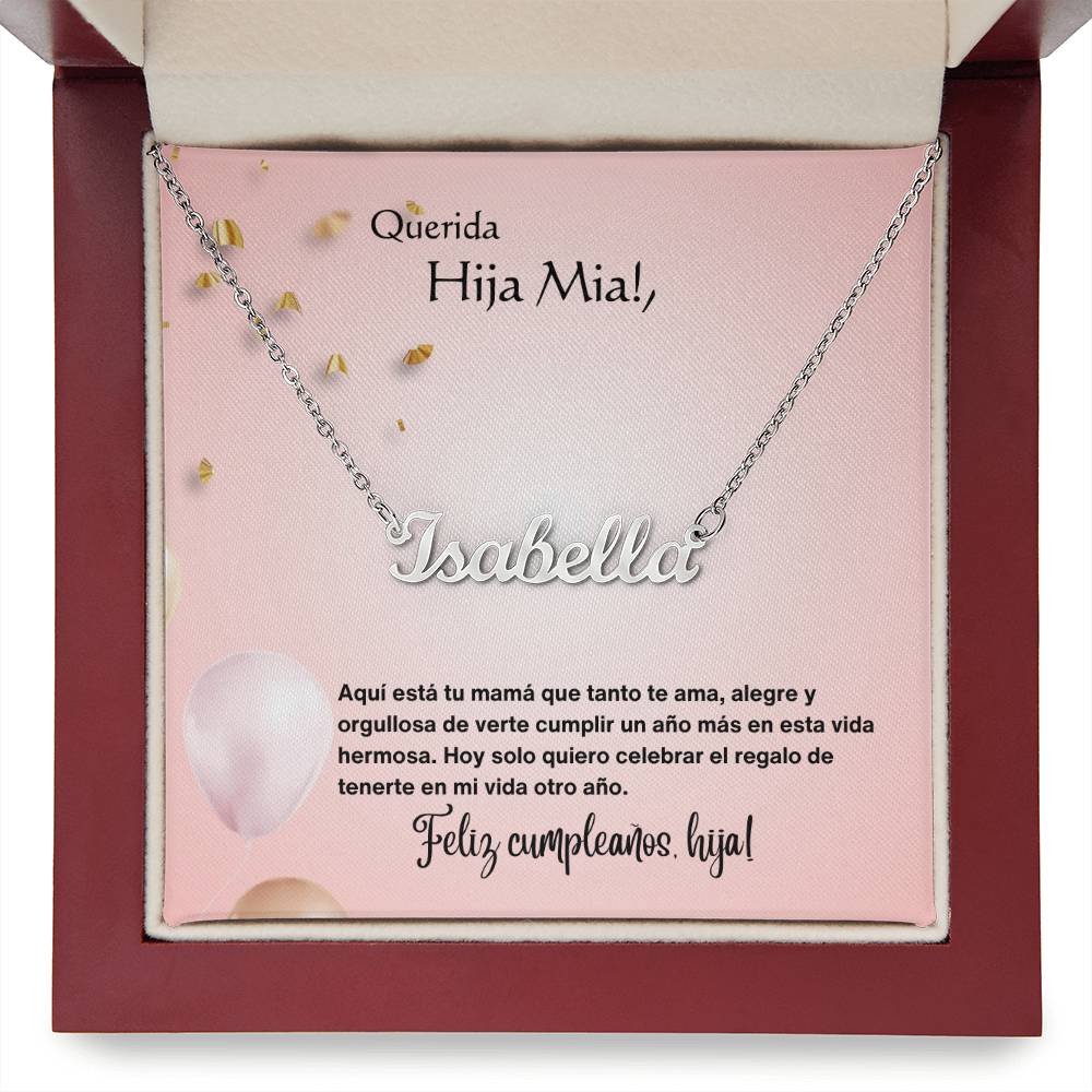 Hija - Cumpleaños - El regalo de tenerte - Peach