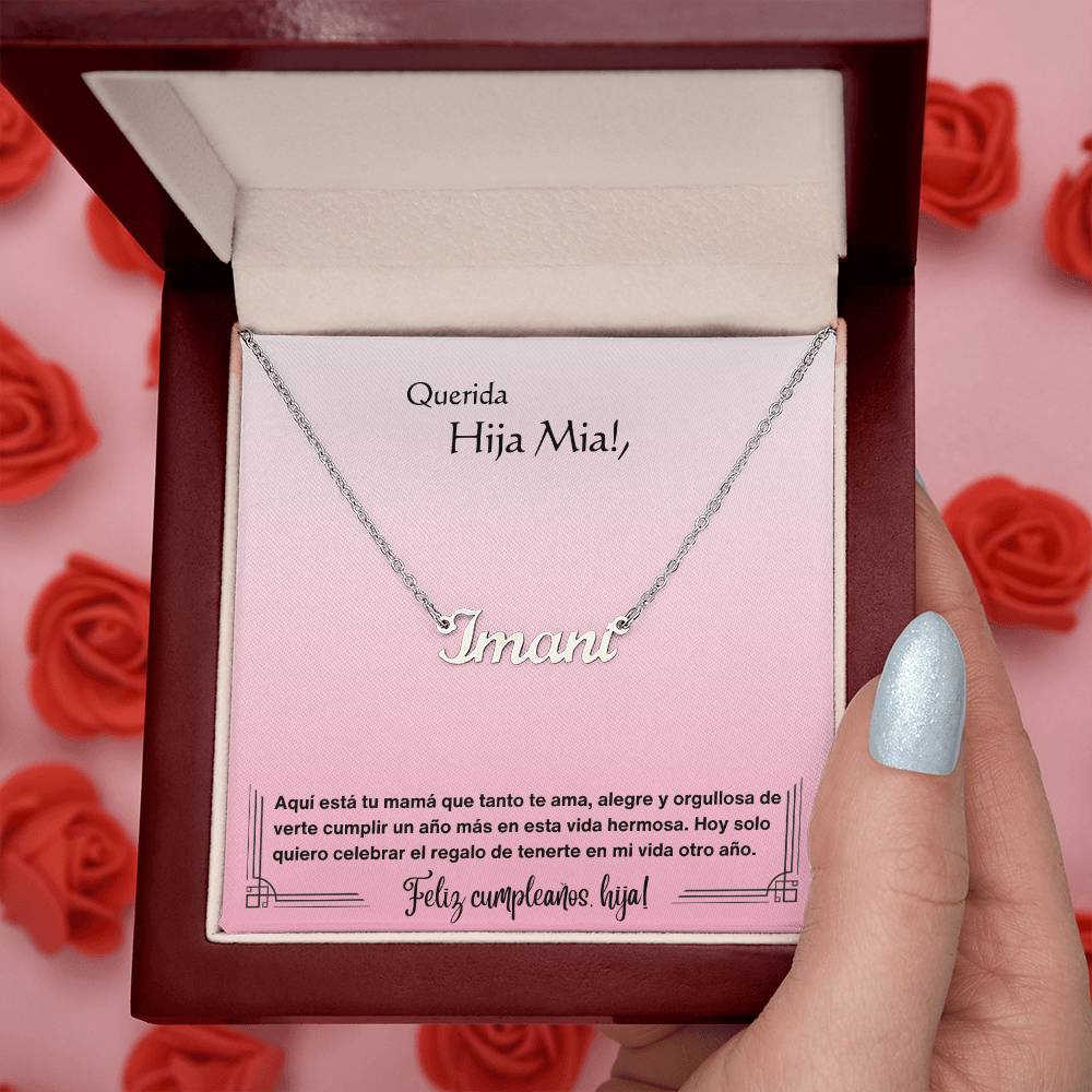 Hija - Cumpleaños - El regalo de tenerte - Pink