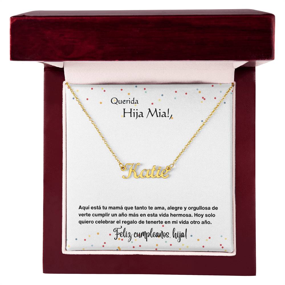 Hija - Cumpleaños - El regalo de tenerte - White