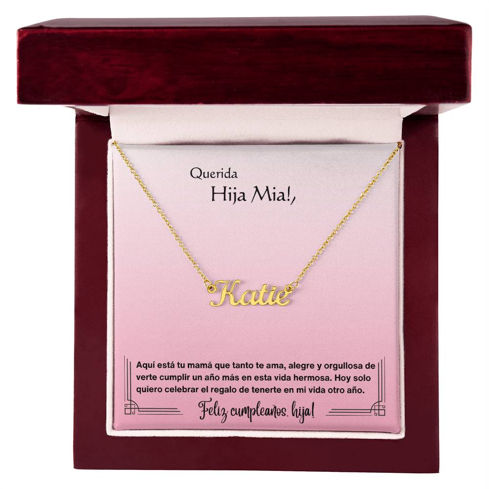 Hija - Cumpleaños - El regalo de tenerte - Pink