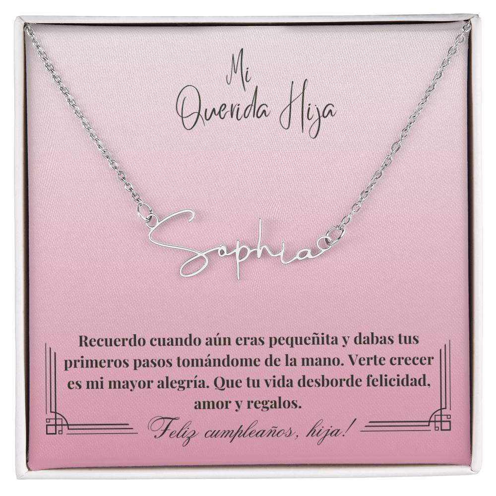 Hija - Cumpleaños - Cuando eras Pequeñita - Pink