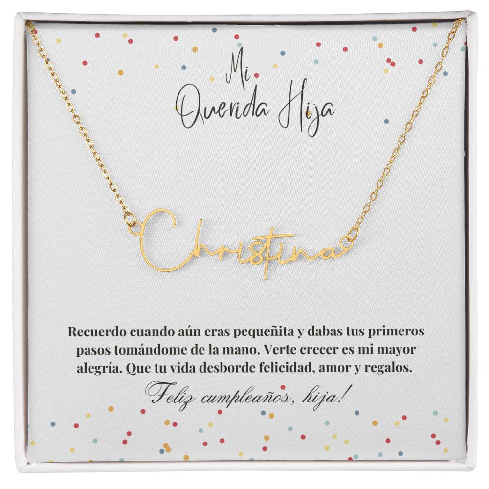 Hija - Cumpleaños - Cuando eras Pequeñita - White