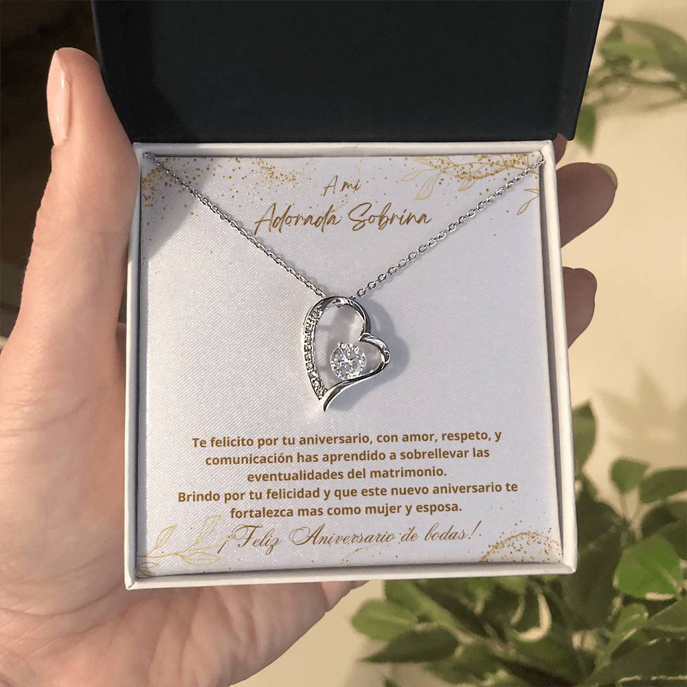 Sobrina - Aniversario - Con amor y respeto - White