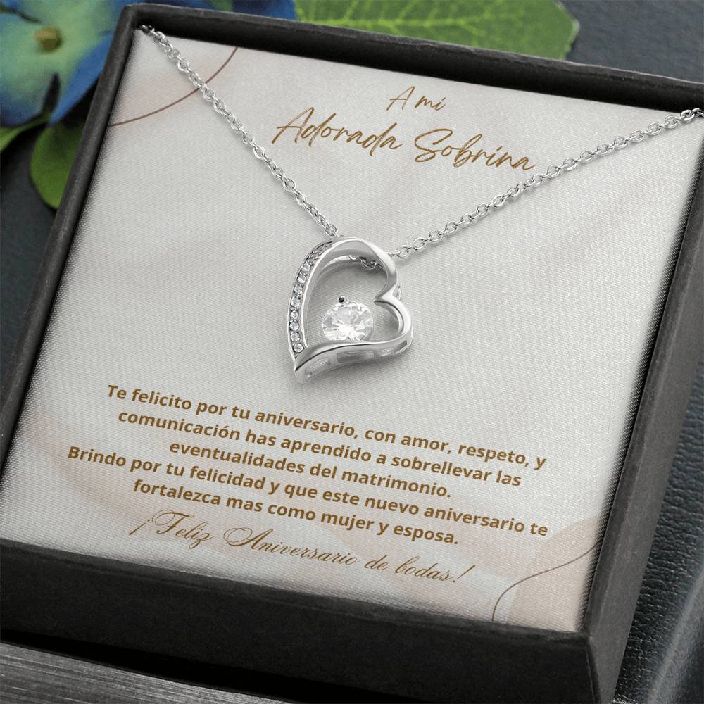 Sobrina - Aniversario - Con amor y respeto - Beige