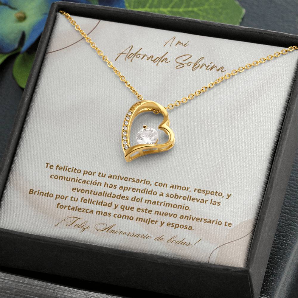 Sobrina - Aniversario - Con amor y respeto - Beige