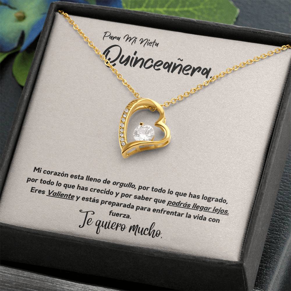 Nieta - 15 - Para Mi Nieta Quinceañera - Corazon Light