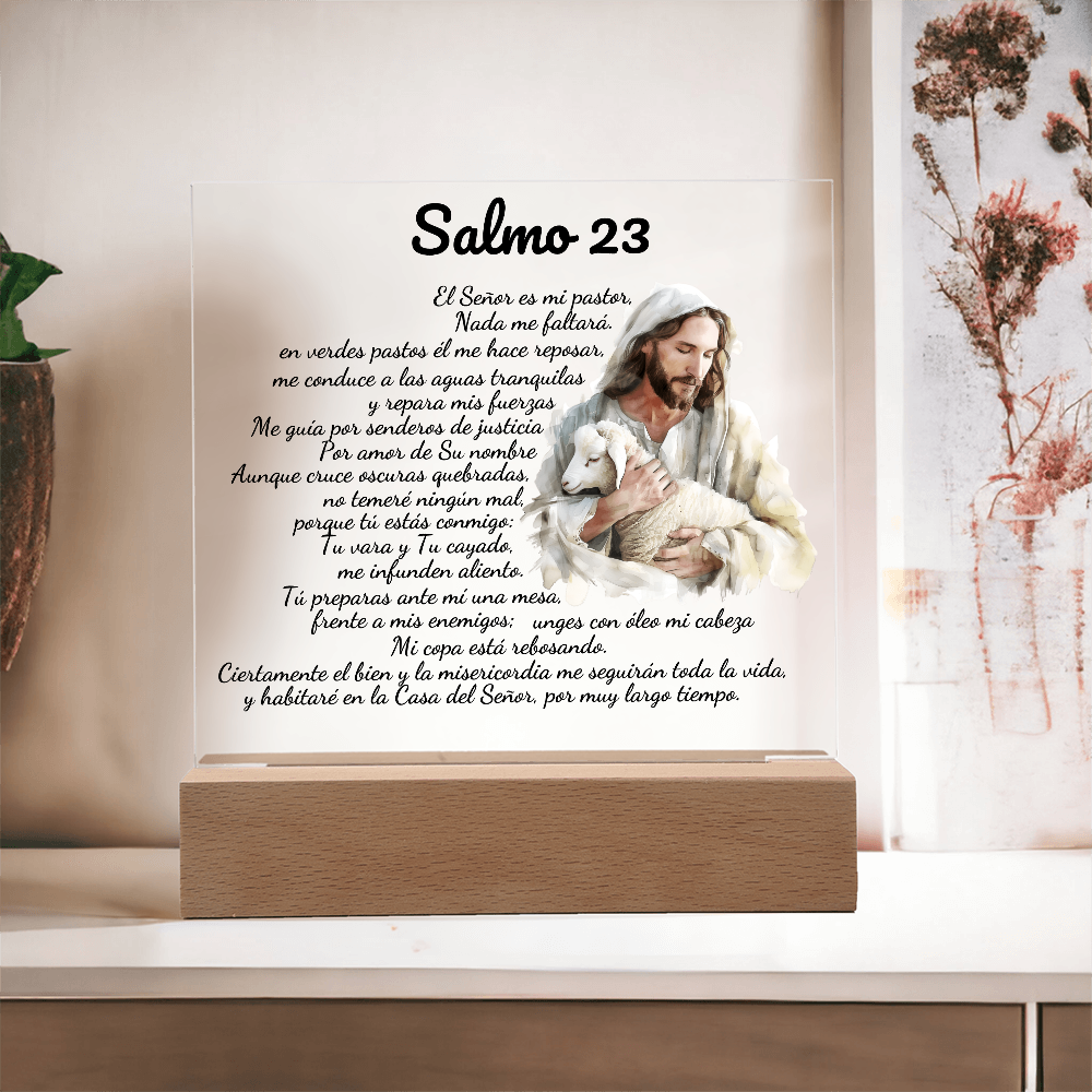 Placa de Acrílico - Salmo 23