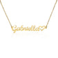 Bello Collar Personalizado con Nombre y Corazón