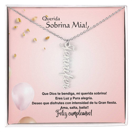 Sobrina - Cumpleaños - Eres Luz y Pura alegría Peach 