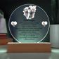 Placa de Acrílico  - Padre Nuestro