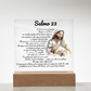 Placa de Acrílico - Salmo 23