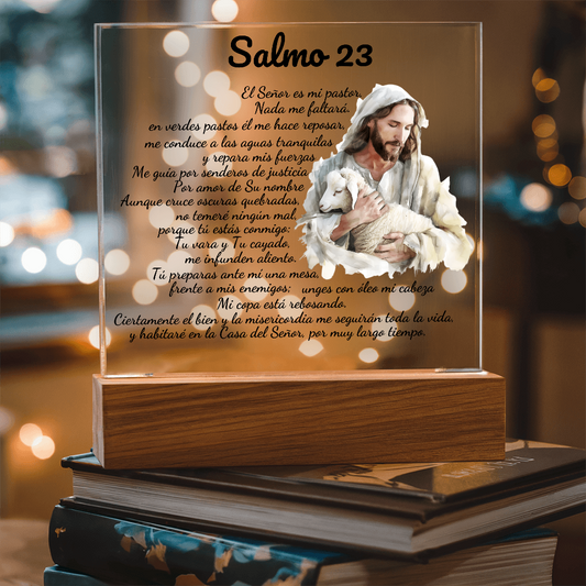Placa de Acrílico - Salmo 23